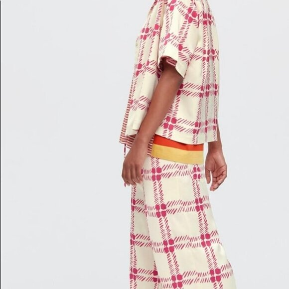 Marni x Uniqlo Drape Relaxed Wide Straight Pants Sz XXS - Picture 3 of 7